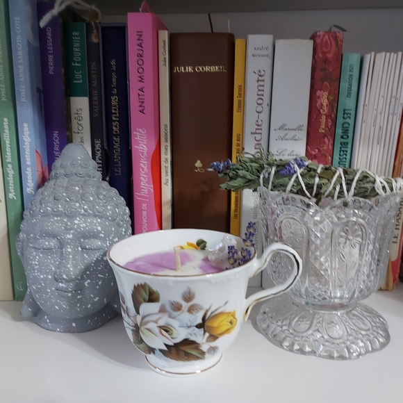 Lavender candle - Picture 6 of 10